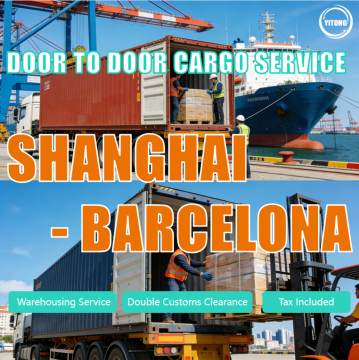 Door to Door Cargo from Shanghai to Barcelona Spain