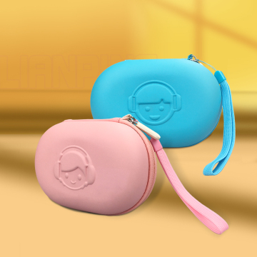 Colorful Portable EVA Bluetooth Foldable Headphone Case