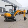 Mini sacur de 2 tonnes 1,8 tonne Mini excavadora