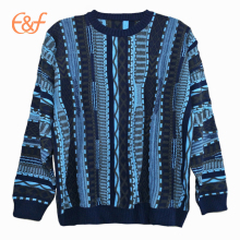 Fashion Plus Size Solid Cable Knit Sweater