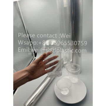 Ttransparent PET film thermoforming for plastic cup