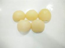 canned pear in syrup half