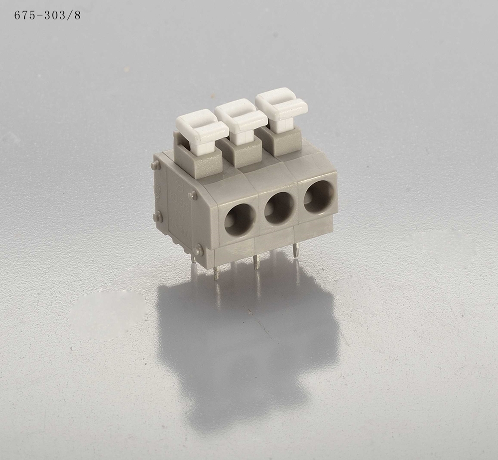 PA66 Small Housing PCB Push Connector