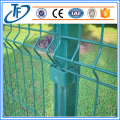 Metalowe ogrodzenie z twardego metalu z PVC 3D