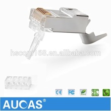 cat7 FTP rj45 connector with 90 degree 1.45MMD
