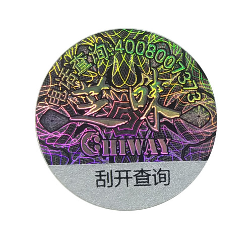 Cào từ hình ba chiều sticker