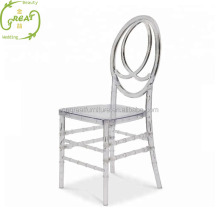 Wholesale Transparent Plastic Bride and Groom Chairs - Acrylic Tiffany Chivari Wedding Chairs