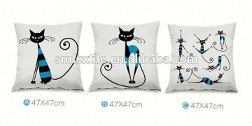 New Style Printing Hand Embroidery Design Digital Printing Cushion Cover