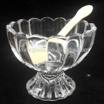 150ml clear glass art deco potpourri bottle / cup/ glass tableware for wholesale