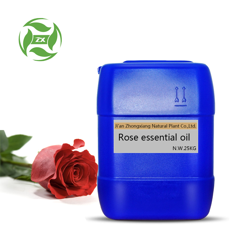 Aceite esencial de rosa natural 100% puro al por mayor a granel