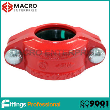 Grooved fittings light duty flexible coupling