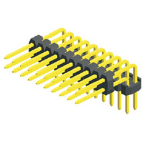 2.00mm Pin Header Dual Row Double Plastic Angle