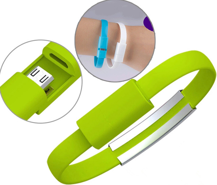 2020 New Design Data Cable Bracelets Wholesale Fast Charging Micro USB Data Cable Mobile Phone Charger Data Line Bracelet Cable
