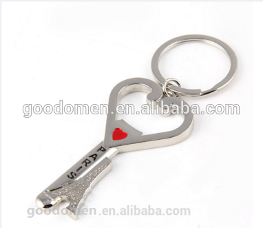 2016 manufacturers cheap keychain in china/Custom logo soft enamel metal keychain/custom shaped cheap gifts metal keychain