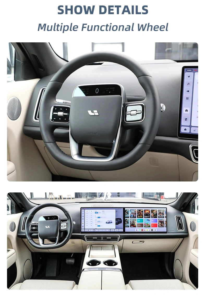 Made in China 2023 Li L9 Electric Cars New Energy Vehicles Pure Battery Automobiles Electro Car SUV High Speed Cheap New Car for Sale