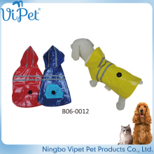hot sales candy colors dog waterproof rain jacket