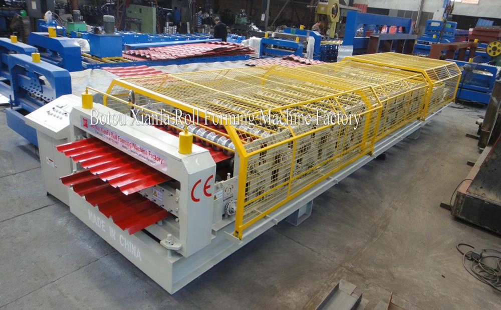 Wall Roof Double Layer Roll Forming Machine