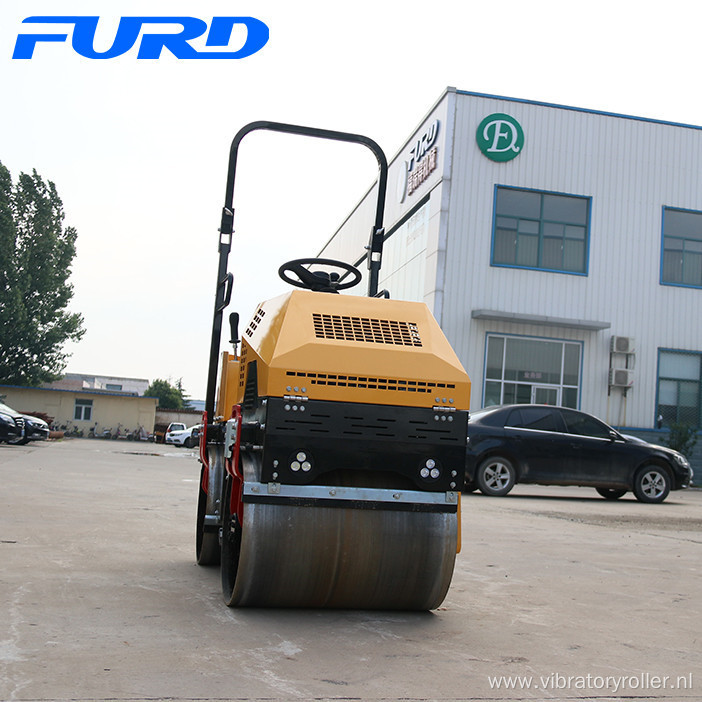 1000kg Hydraulic Mini Vibratory Road Roller Machine