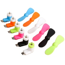 Mini 2-in-1 Portable USB Fan for iPhone and Android