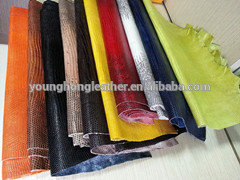 Lizard skin leather for wallets