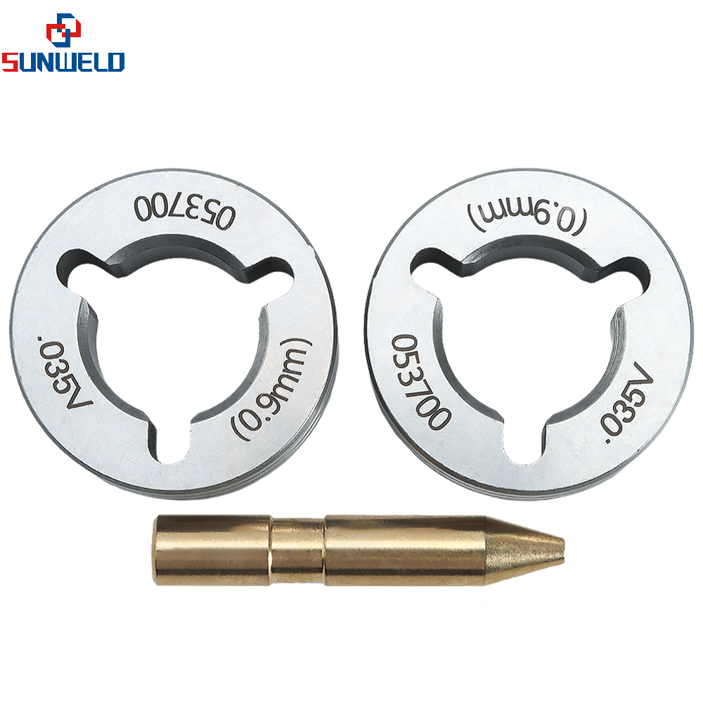 079595 2 ড্রাইভ রোল কিট .035''/0.9 মিমি ভি-গ্রুভড (2) 079595 2 Drive Roll Kit .035''/0.9mm V-Grooved(2)