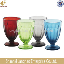 Pressed Glass Milk Shake Cup