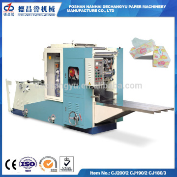CE,ISO Certification Full Automatic High Speed V fold tissue paper folder