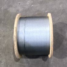 Galvanized steel wire ropes for automobiles