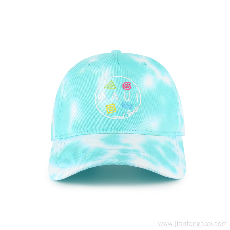 Summer customized colored vintage baseball cap