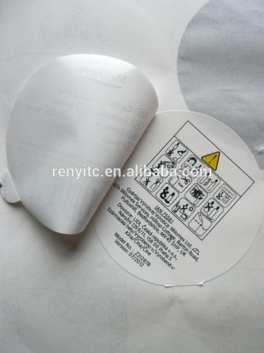 Self adhesive cheap custom food labels, adhesive customized labels, waterproof labels, popular labels