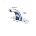 Zinc automatic sensor faucet