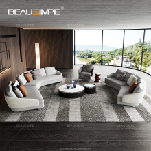 Modern Curved Round Sofa Cover