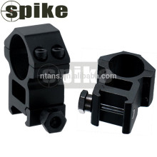 SPIKE 1"/2PCs High Profile Picatinny/Weaver Rings
