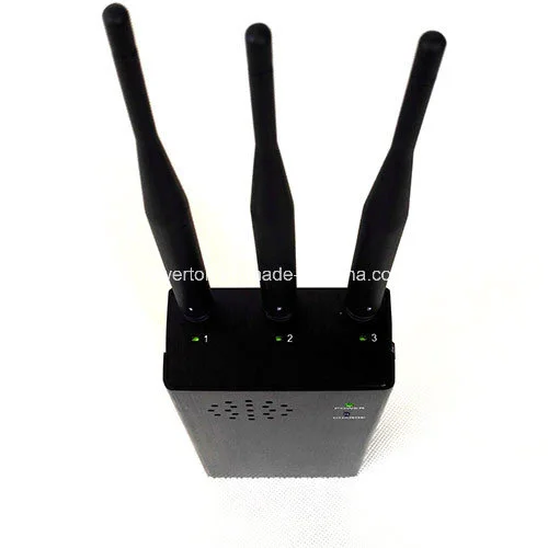 High Power 10W 433MHz/315MHz/868MHz Remote Control Jammer Blocker with 100-200m Cover Radius 8000mAh Battery