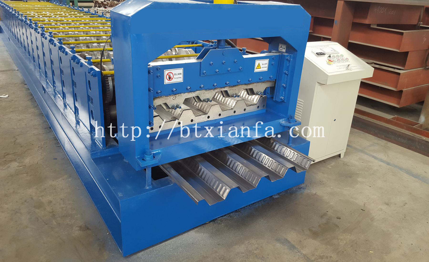 Floor Tile Roll Forming Machine