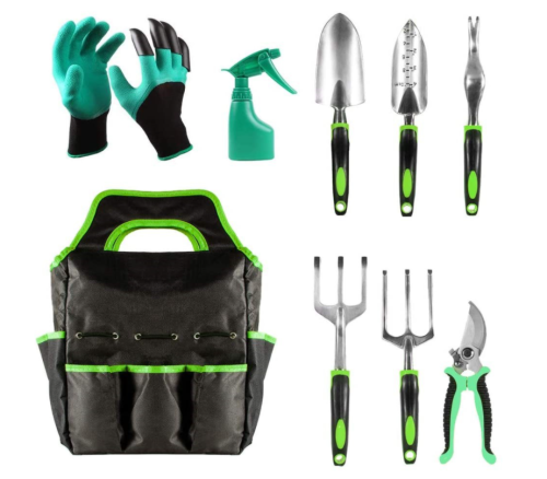 Garden aluminum alloy set 9 pieces garden tool