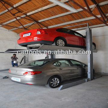 mechanical double deck car parking lift