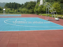 500x500/1000x1000mm rubber flooring tile for playground