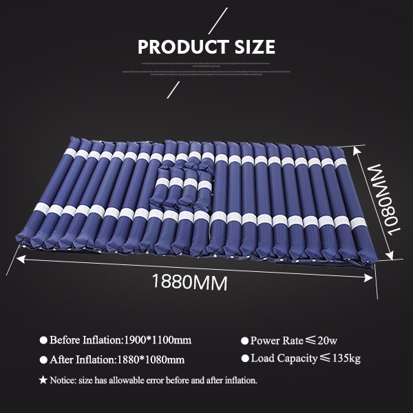 wholesale full size inflatable anti decubitus medical air mattress