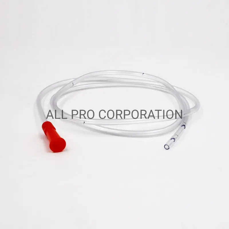Soft PVC Stomach Tube (F6-F24) - Sterile Medical Transparent with or without X-ray Line