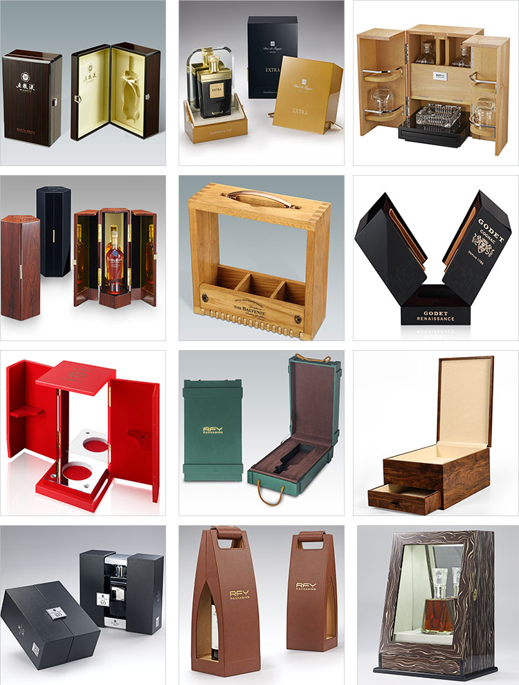 Bulk Packing Custom Single Double 3 5 6 Bottles Wooden Red Wine Boxes