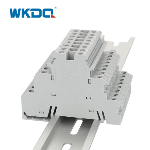 DIN Rail 3 Level Screw Type Sensor Block Terminal