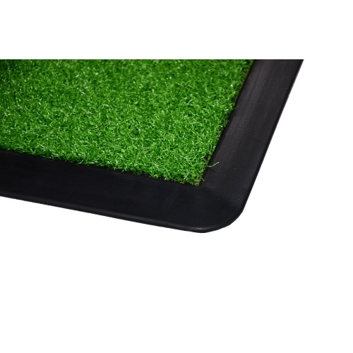 Mini tapis en caoutchouc de golf d&#39;herbe artificielle de base en caoutchouc