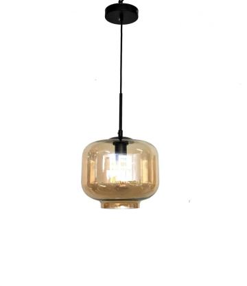 Modern led glass pendant lights