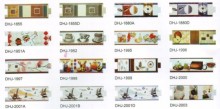 ceramic border tile kitchen, pencil border tile , listello tile ceramic border