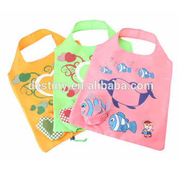 PROMOTIONAL cute unique fish foldable shape bag