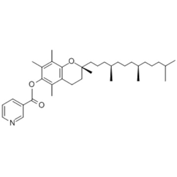 3-Pyridincarbonsäure, (57263463,2R) -3,4-Dihydro-2,5,7,8-tetramethyl-2 - [(4R, 8R) -4,8,12-trimethyltridecyl] -2H-1-benzopyran- 6-Ylester, rel. CAS 51898-34-1