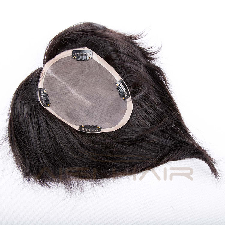 Aisi Hair Top Quality Cheap Factory Price 100%  Malaysia Human Hair Toupee For Black Women