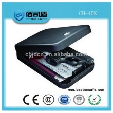 Secure hot sell pistol safe with lock