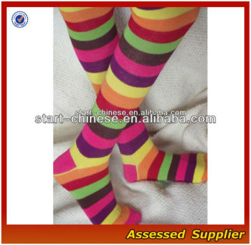 Colorful Teen Knee High Girl Socks/Multi Design Teen Knee High Girl Socks